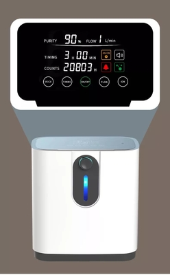 Adjustable AMONOY Portable O2 Concentrator Low Noise Home 1 - 5L