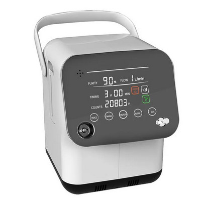 Plastic Material Upgrade Portable O2 Concentrator For Home Use