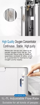 Small Portable 2 Litre Oxygen Concentrator Generator 7kg