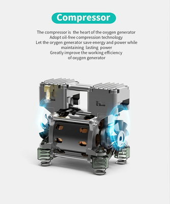 96% PSA 5 Litre Intelligent Oxygen Concentrator Generator Machine