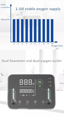 32KG 110V Quiet Pneumonia Oxygen Machine Breathing Machine Copd