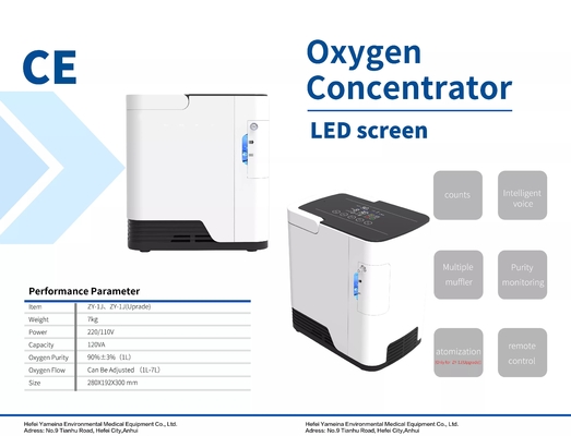 Class II Portable Oxygen Equipment 7 Liter Oxygen Generator Machine For Hospital