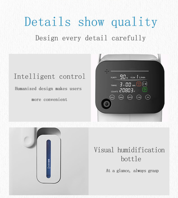 Continuous Flow Portable O2 5l Oxygen Machine Concentrators